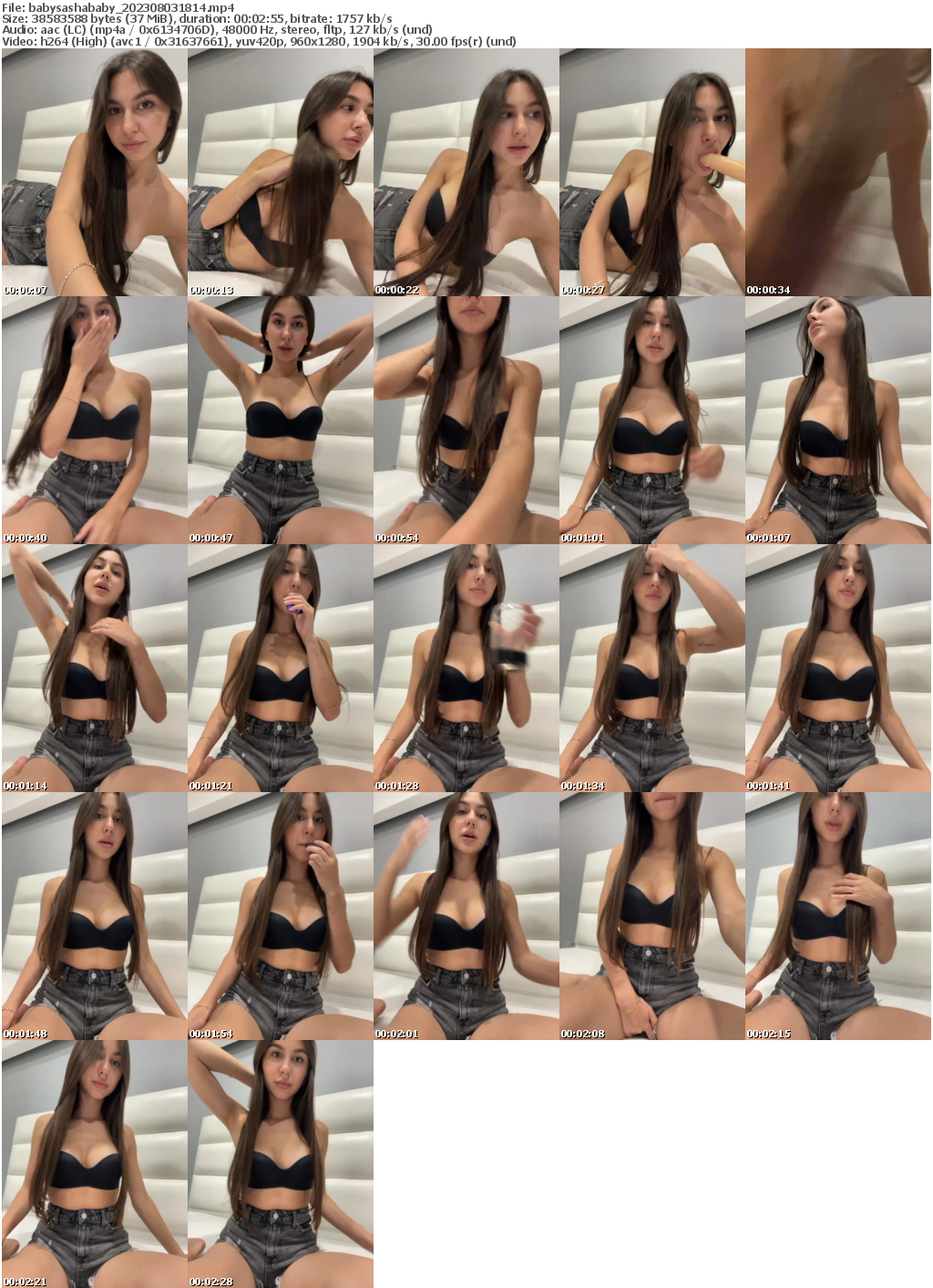 Preview thumb from babysashababy on 2023-08-03 @ bongacams