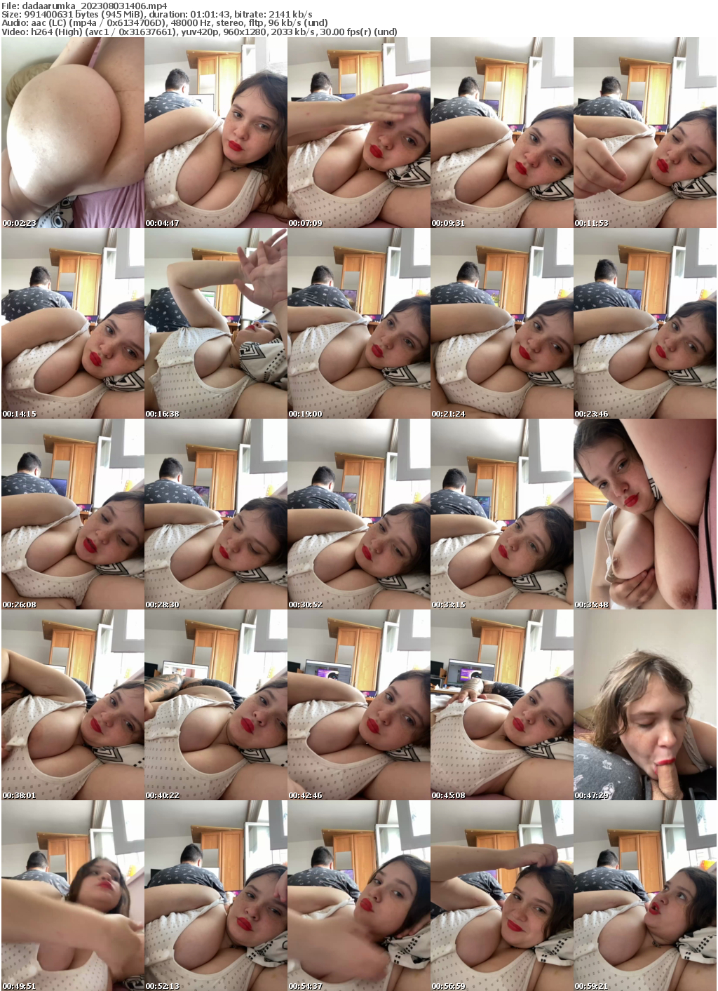 Preview thumb from dadaarumka on 2023-08-03 @ bongacams