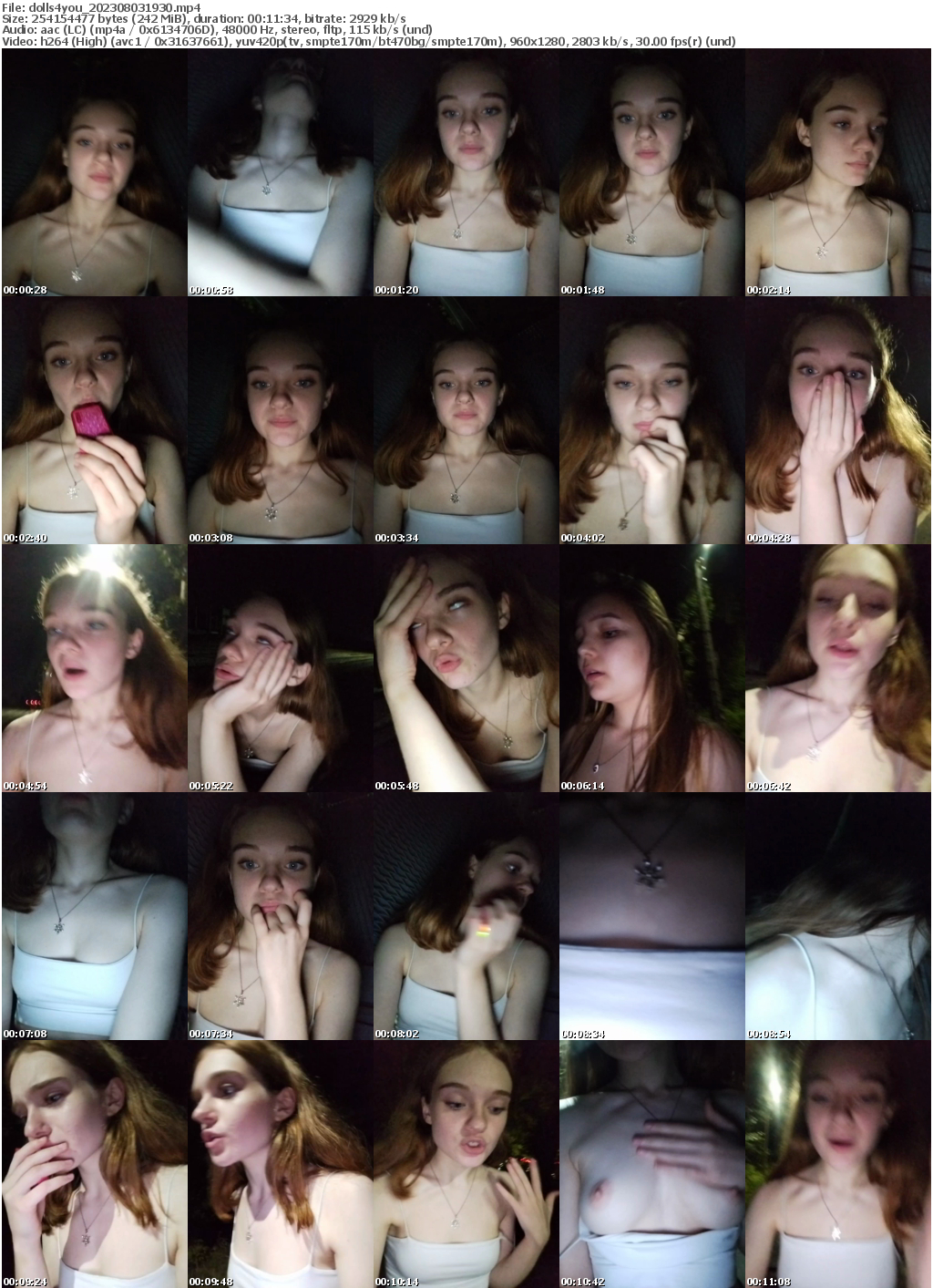 Preview thumb from dolls4you on 2023-08-03 @ bongacams