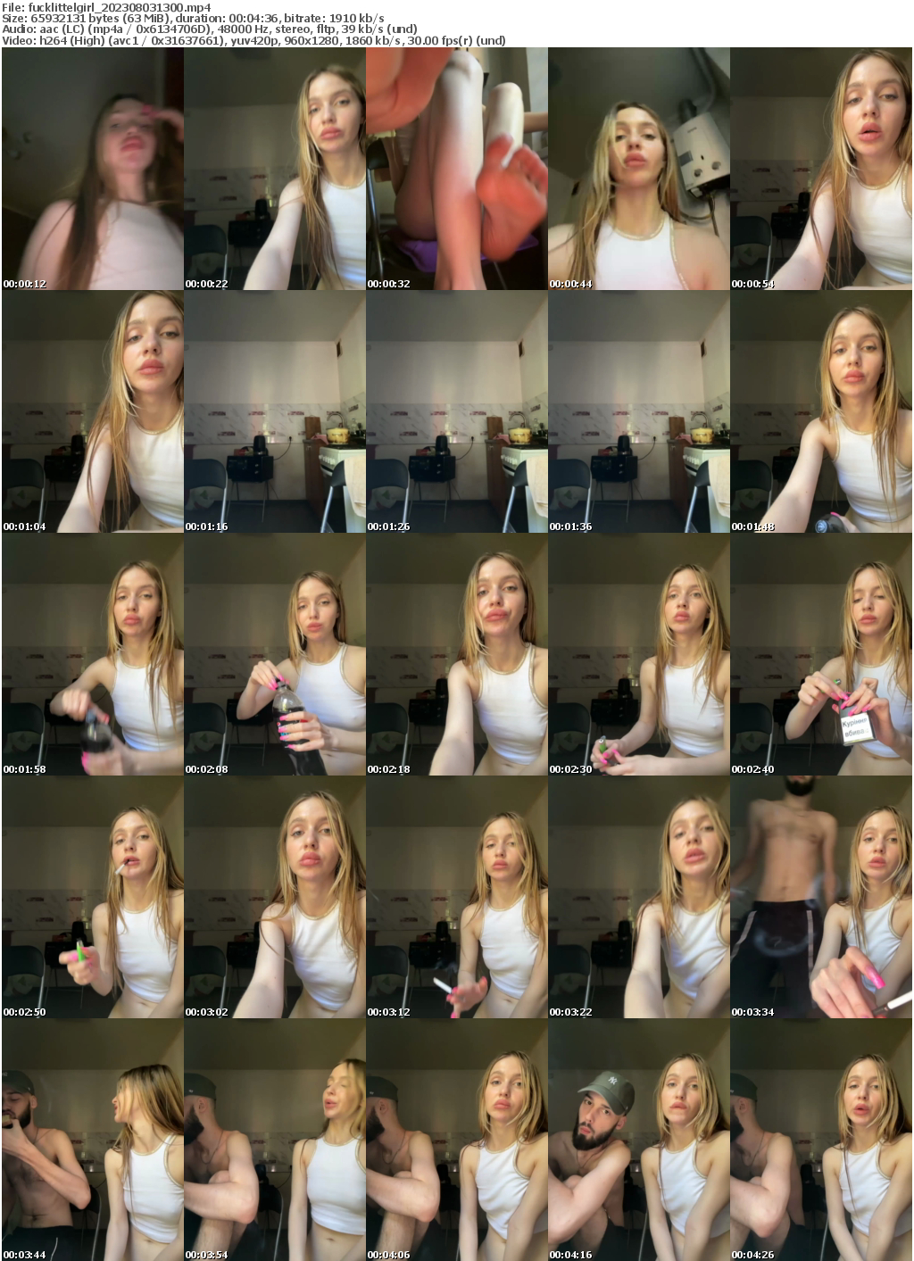 Preview thumb from fucklittelgirl on 2023-08-03 @ bongacams