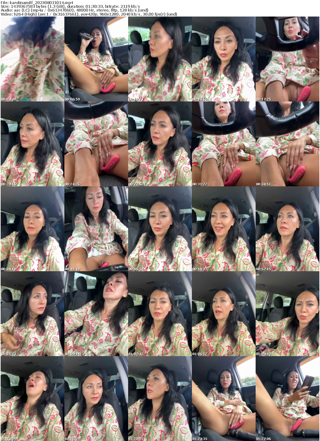 Preview thumb from karolinamilf on 2023-08-03 @ bongacams