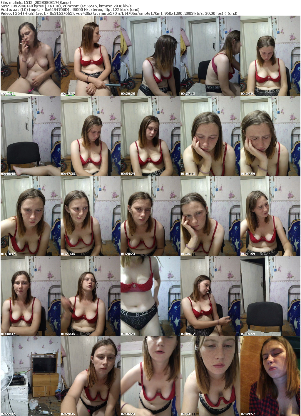 Preview thumb from malinka1512 on 2023-08-03 @ bongacams