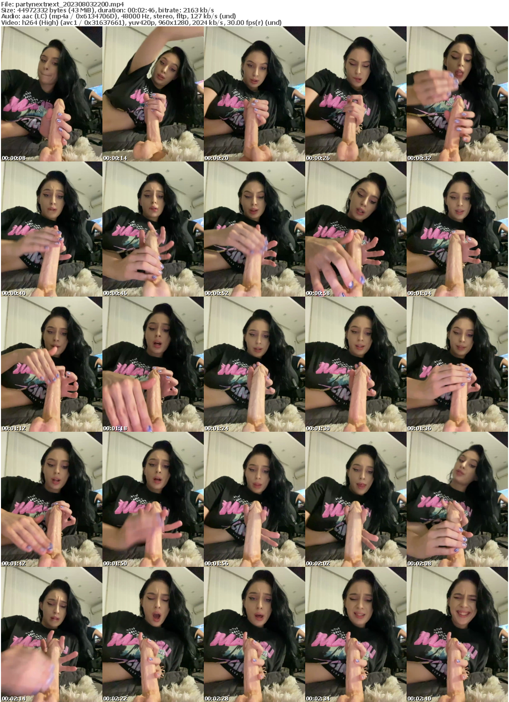 Preview thumb from partynextnext on 2023-08-03 @ bongacams