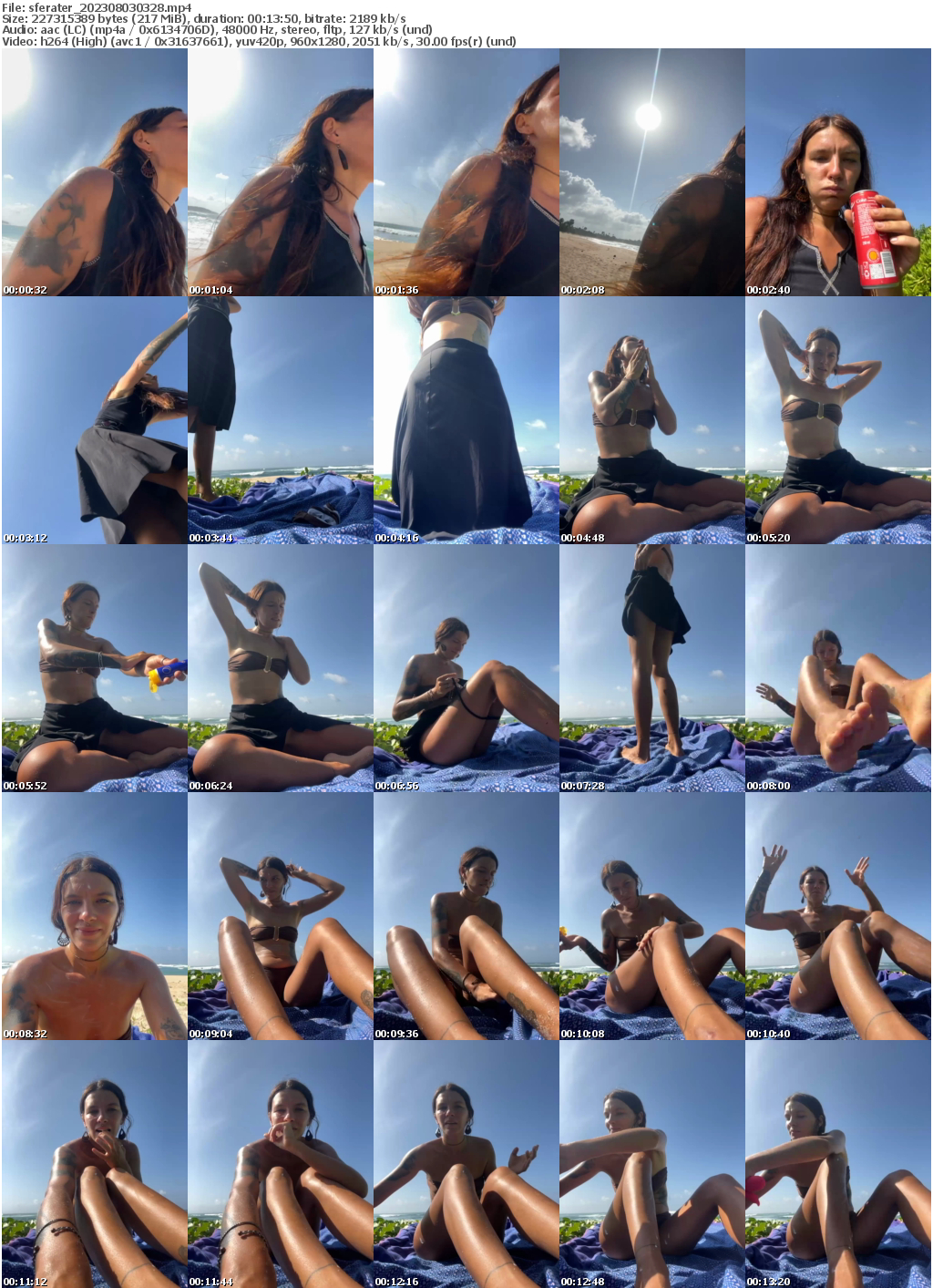 Preview thumb from sferater on 2023-08-03 @ bongacams