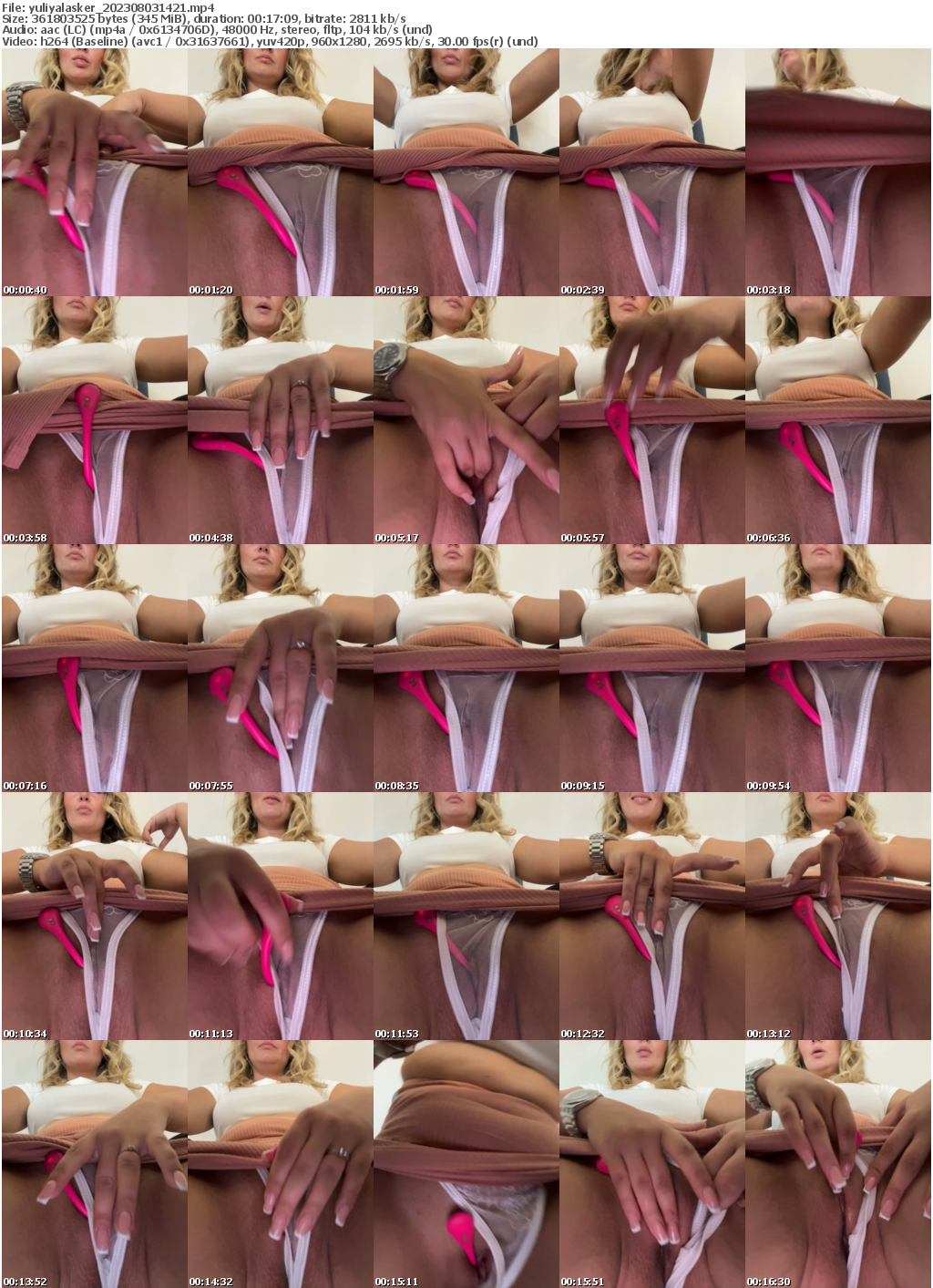 Preview thumb from yuliyalasker on 2023-08-03 @ bongacams