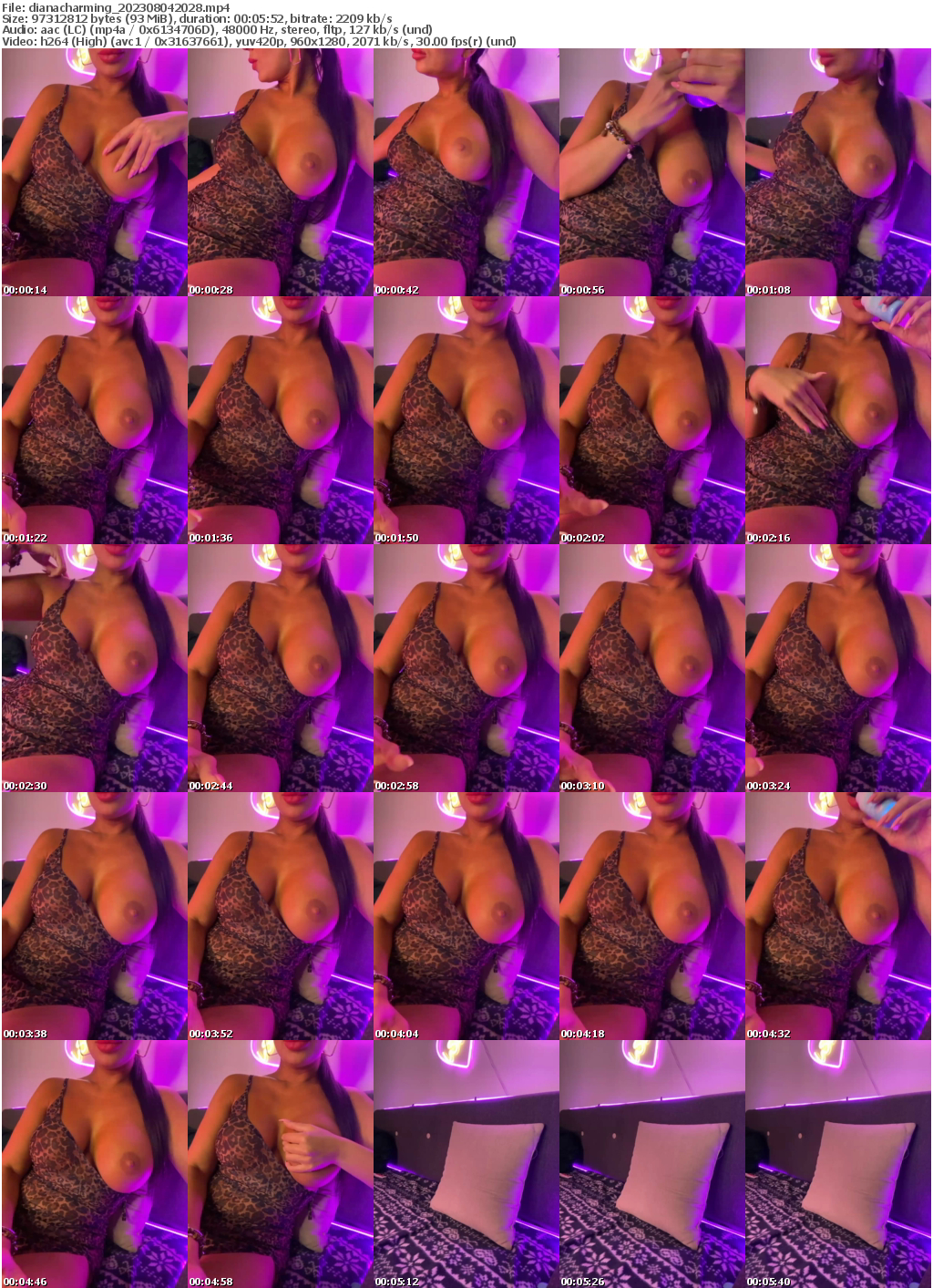 Preview thumb from dianacharming on 2023-08-04 @ bongacams