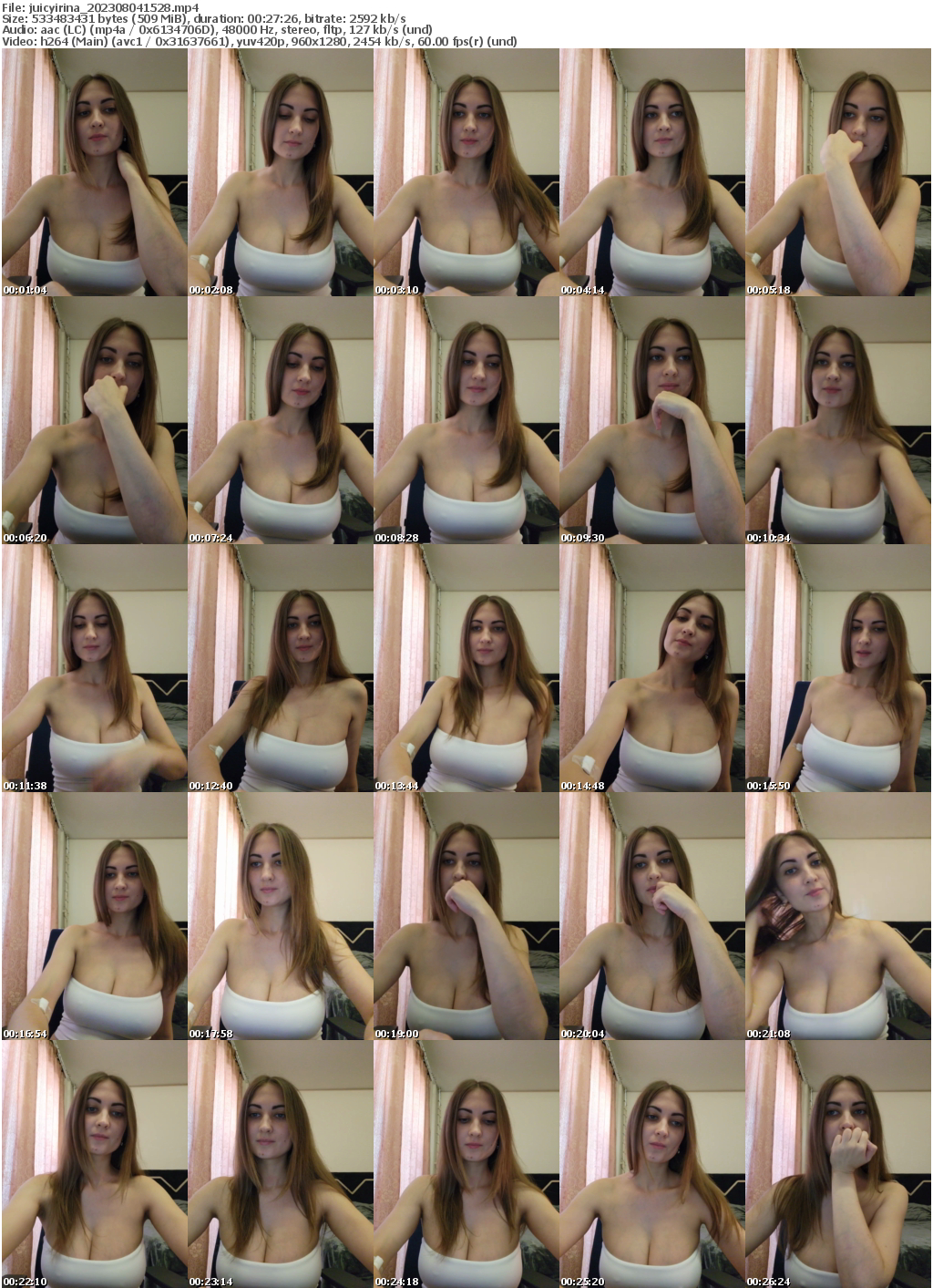 Preview thumb from juicyirina on 2023-08-04 @ bongacams