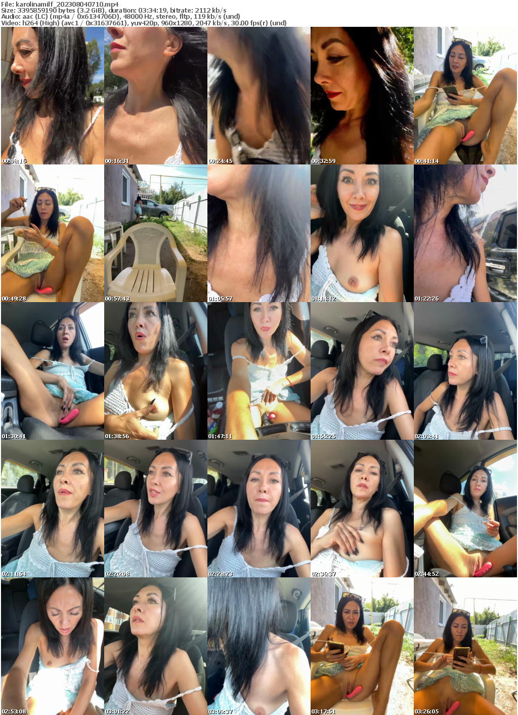 Preview thumb from karolinamilf on 2023-08-04 @ bongacams