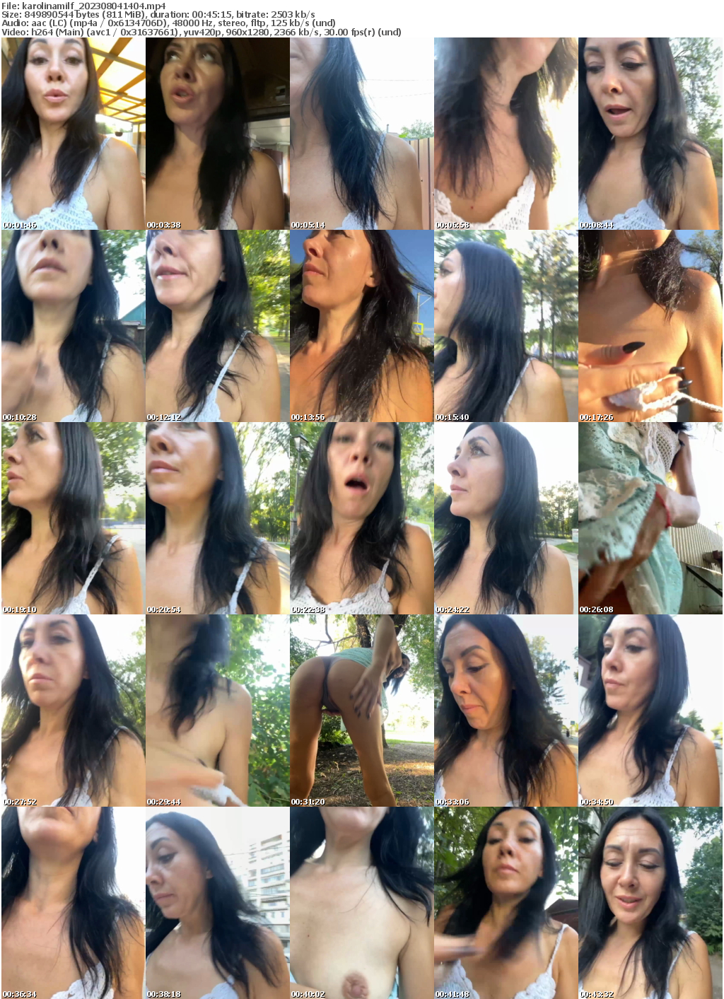 Preview thumb from karolinamilf on 2023-08-04 @ bongacams