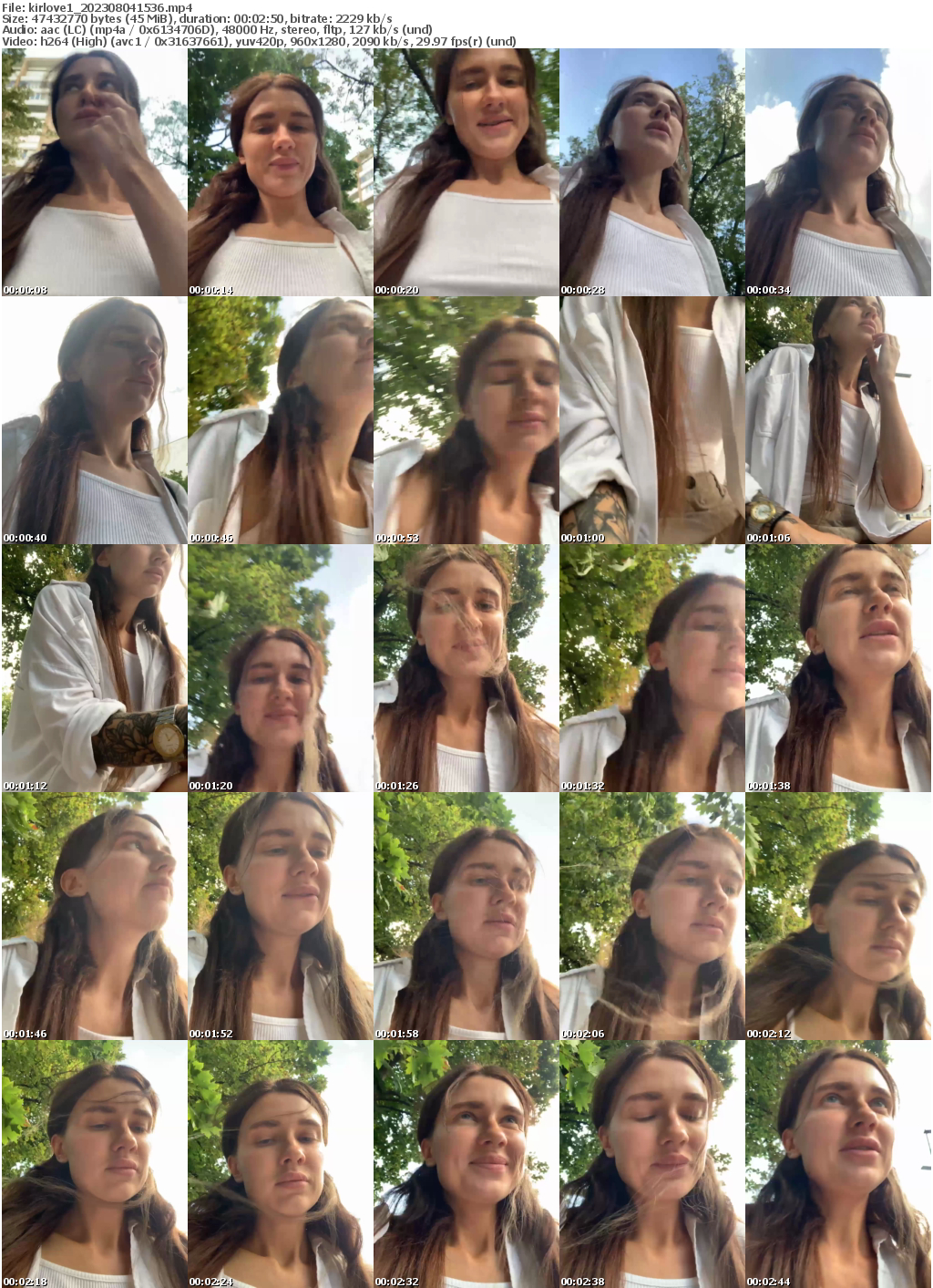 Preview thumb from kirlove1 on 2023-08-04 @ bongacams