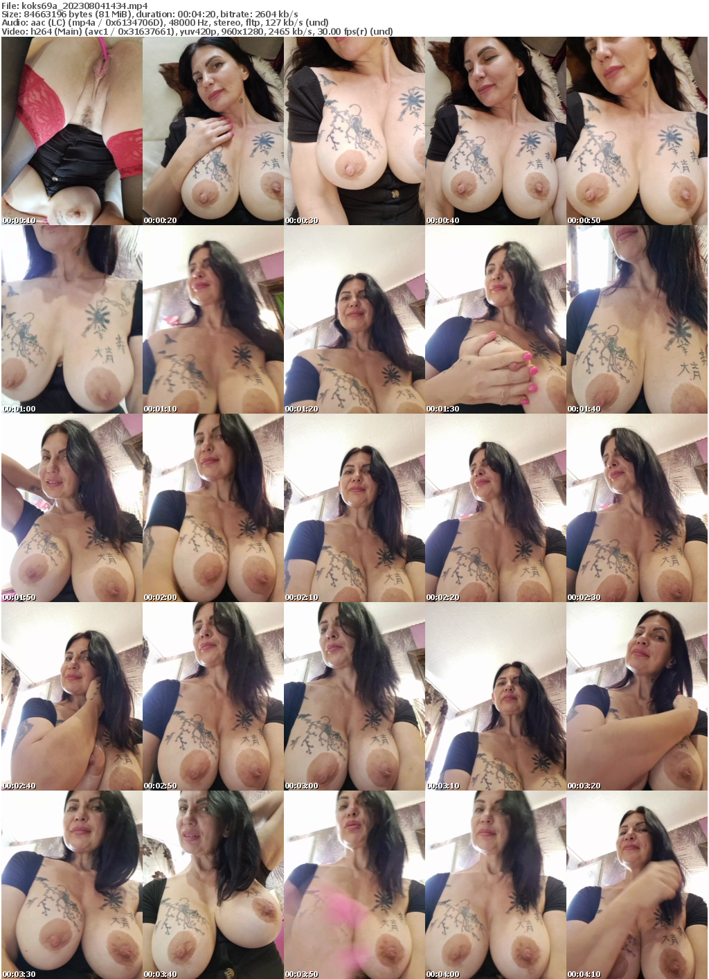 Preview thumb from koks69a on 2023-08-04 @ bongacams