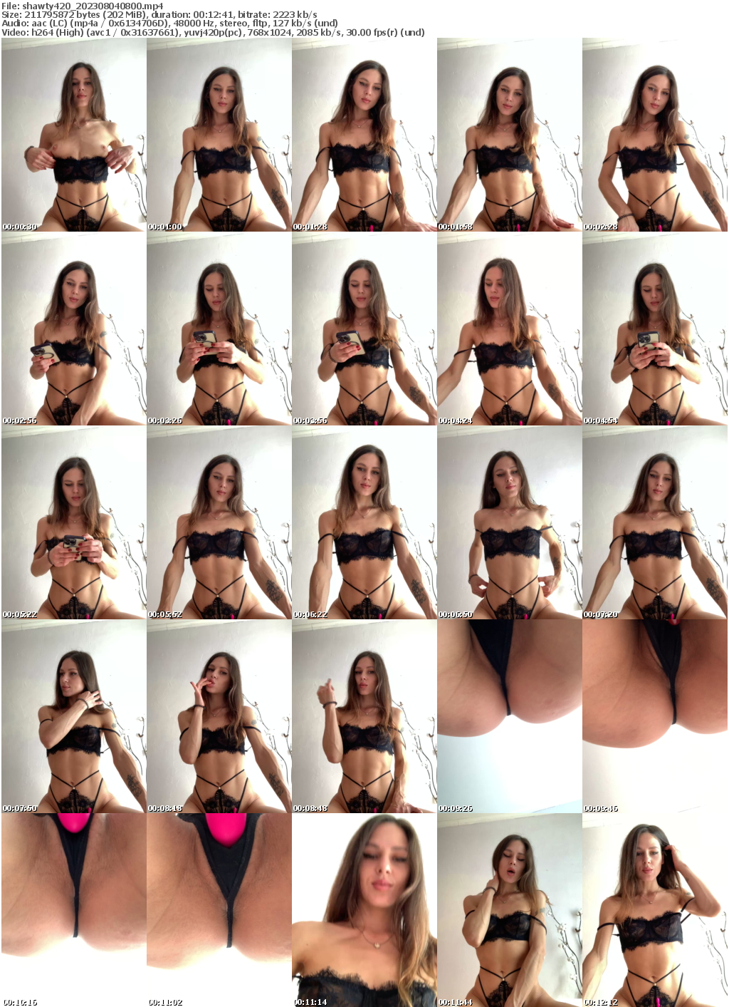 Preview thumb from shawty420 on 2023-08-04 @ bongacams