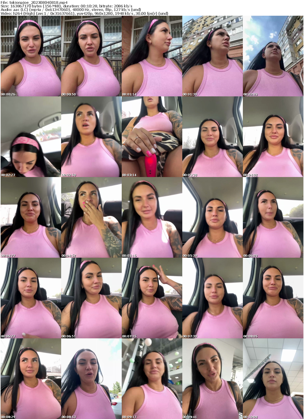 Preview thumb from tokionajoe on 2023-08-04 @ bongacams