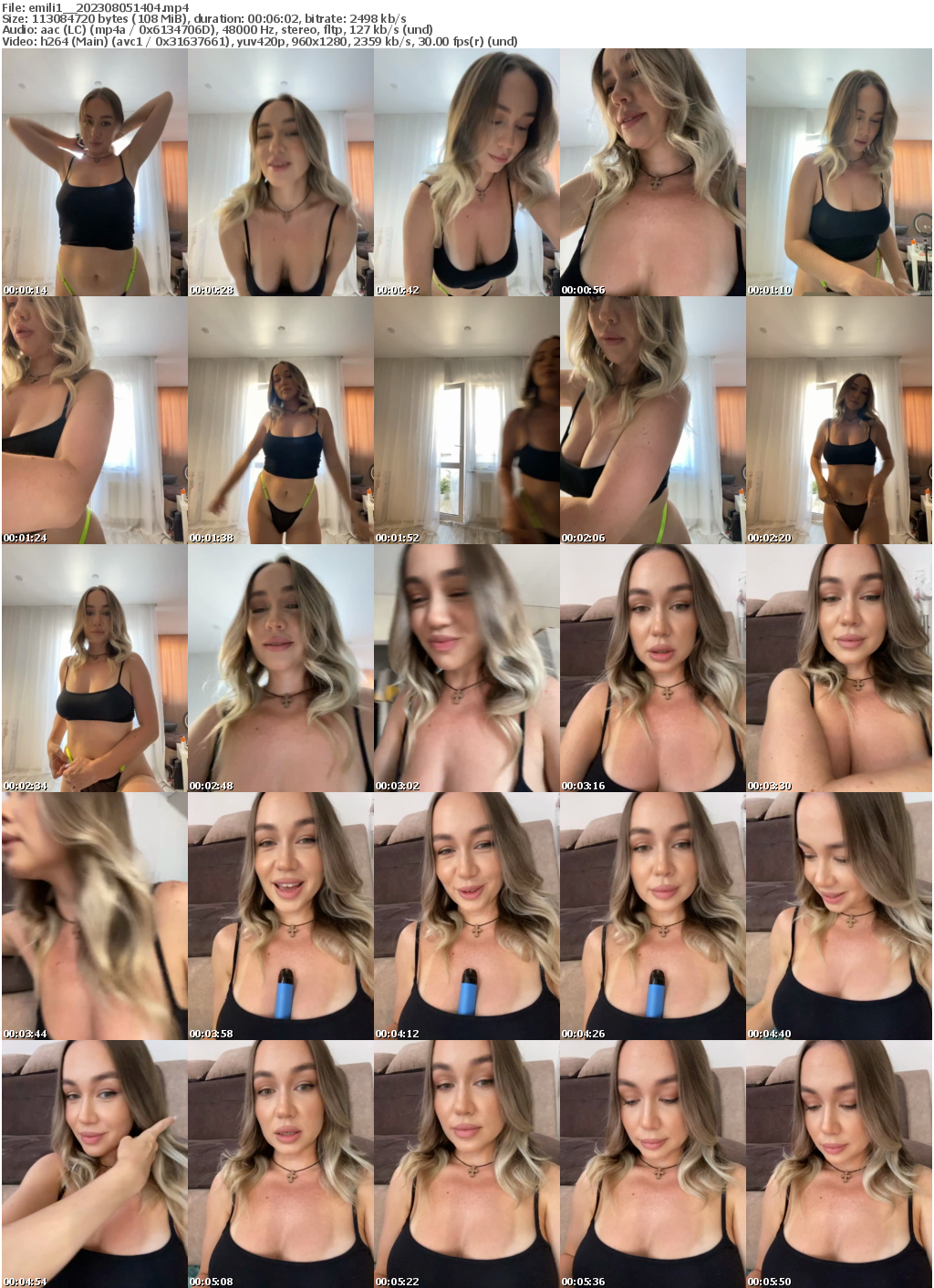 Preview thumb from emili1_ on 2023-08-05 @ bongacams