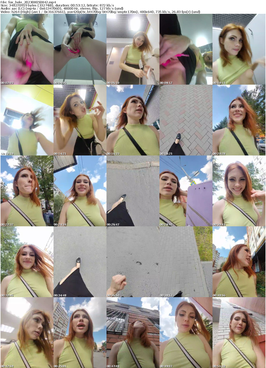 Preview thumb from fox_hole on 2023-08-05 @ bongacams