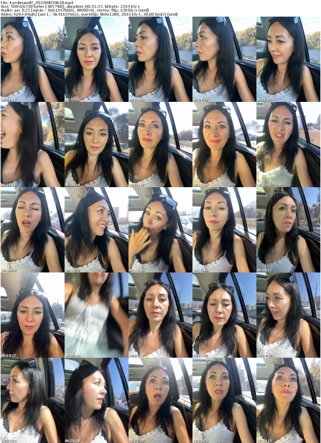 Preview thumb from karolinamilf on 2023-08-05 @ bongacams