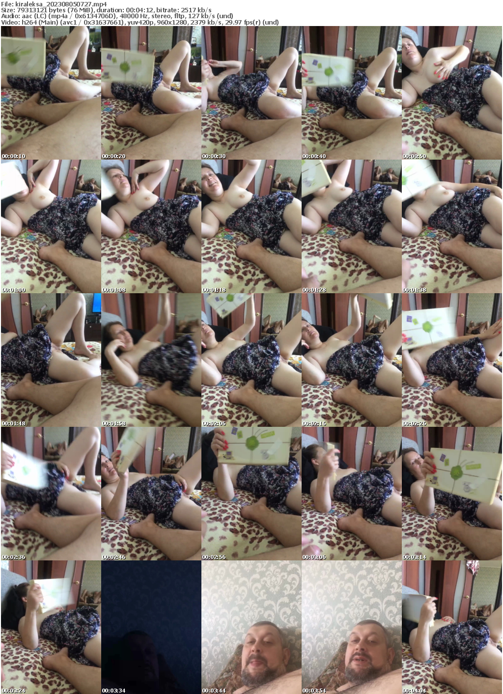 Preview thumb from kiraleksa on 2023-08-05 @ bongacams