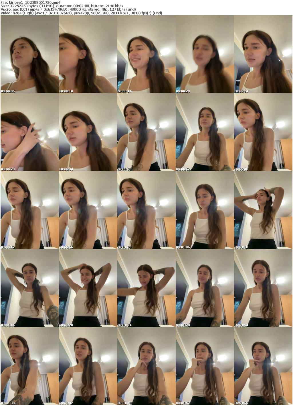 Preview thumb from kirlove1 on 2023-08-05 @ bongacams