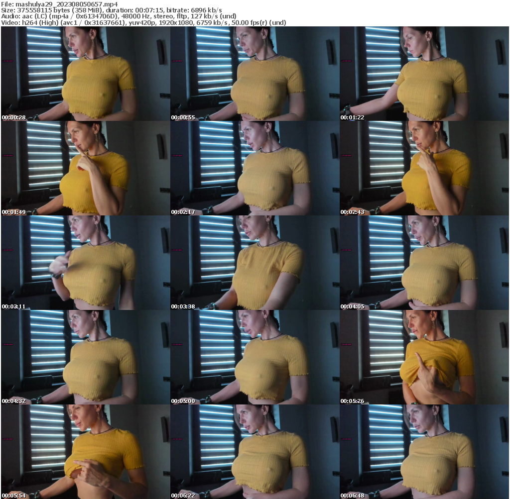 Preview thumb from mashulya29 on 2023-08-05 @ bongacams