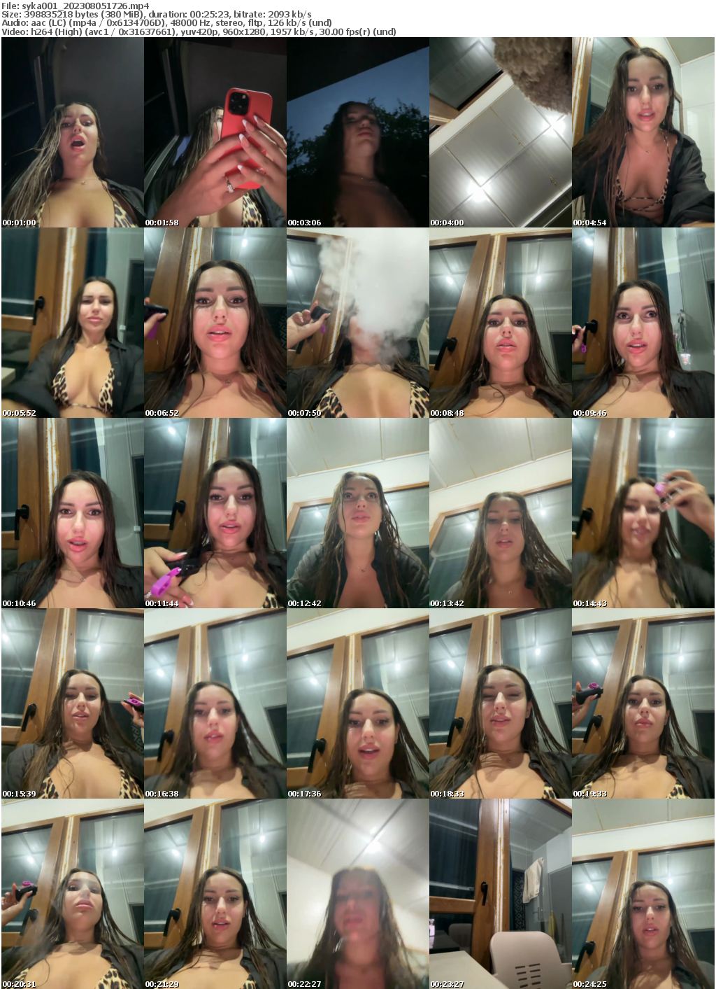 Preview thumb from syka001 on 2023-08-05 @ bongacams