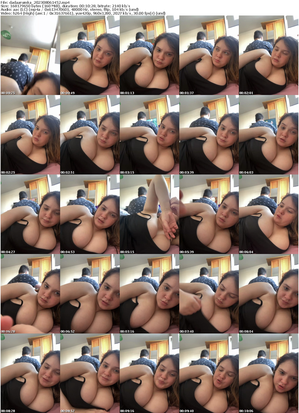 Preview thumb from dadaarumka on 2023-08-06 @ bongacams