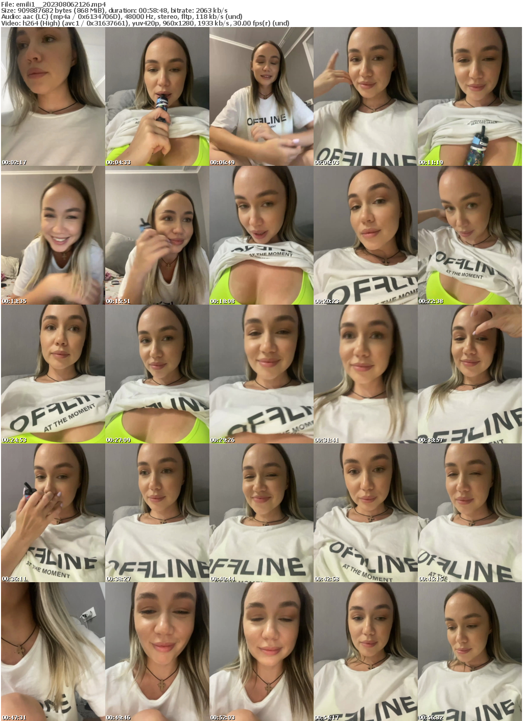 Preview thumb from emili1_ on 2023-08-06 @ bongacams