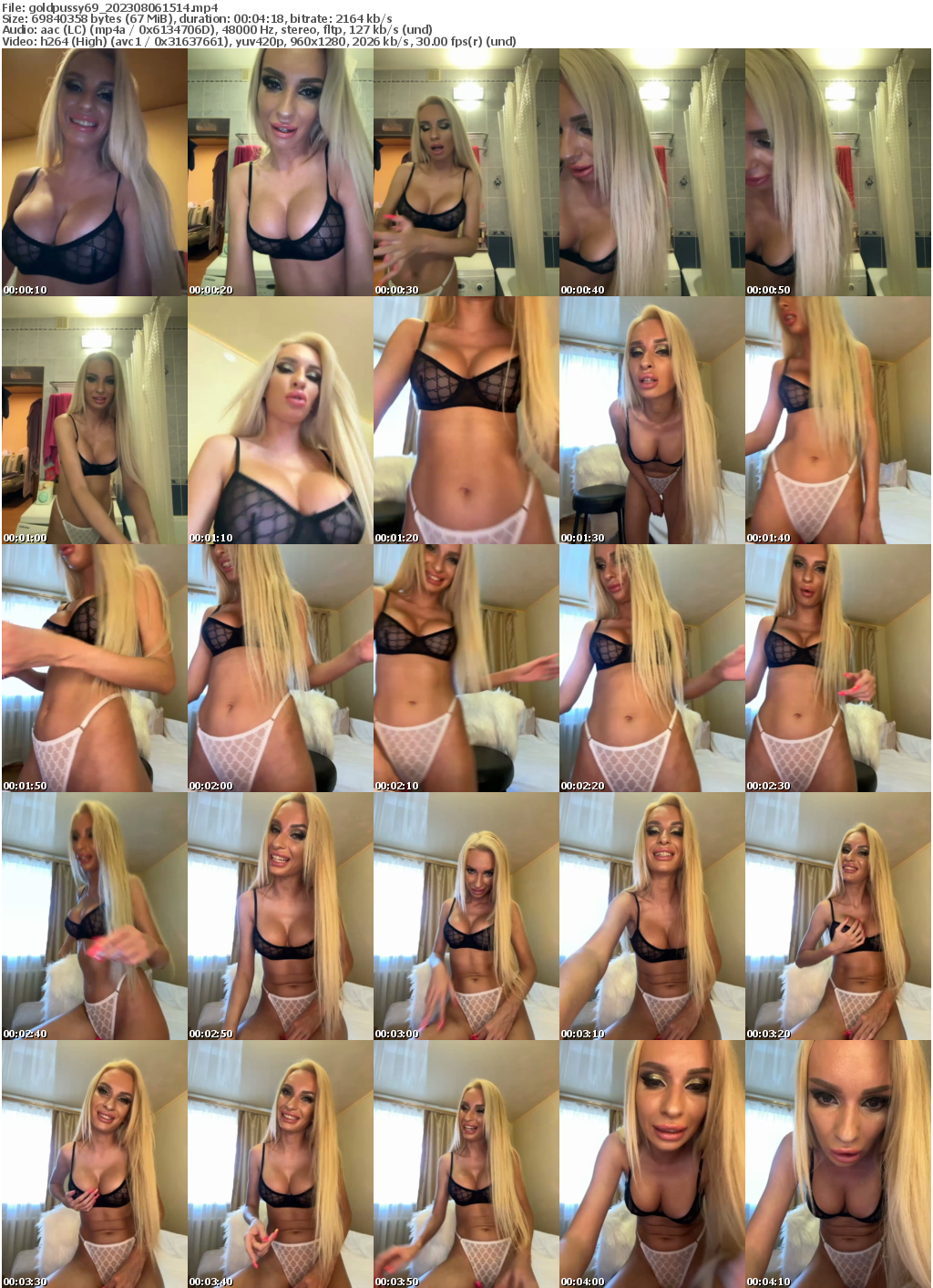 Preview thumb from goldpussy69 on 2023-08-06 @ bongacams