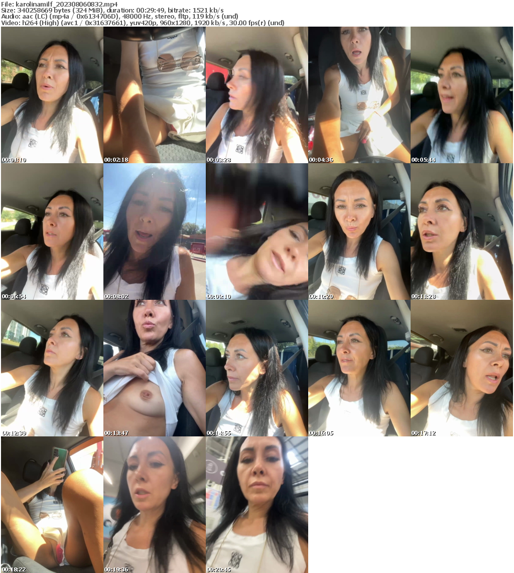 Preview thumb from karolinamilf on 2023-08-06 @ bongacams