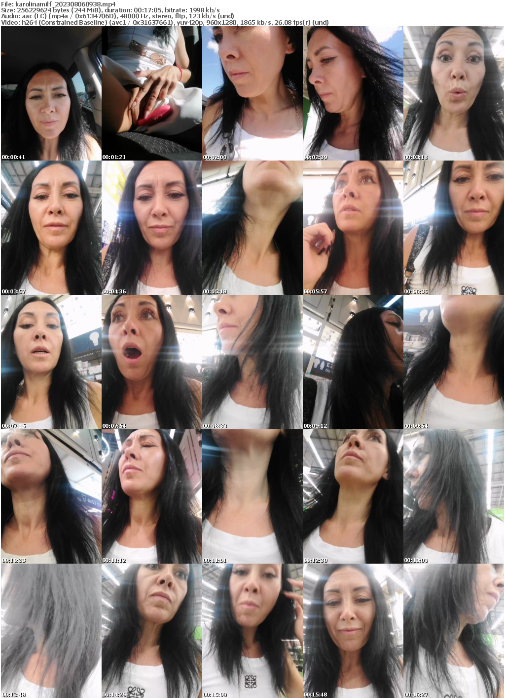 Preview thumb from karolinamilf on 2023-08-06 @ bongacams