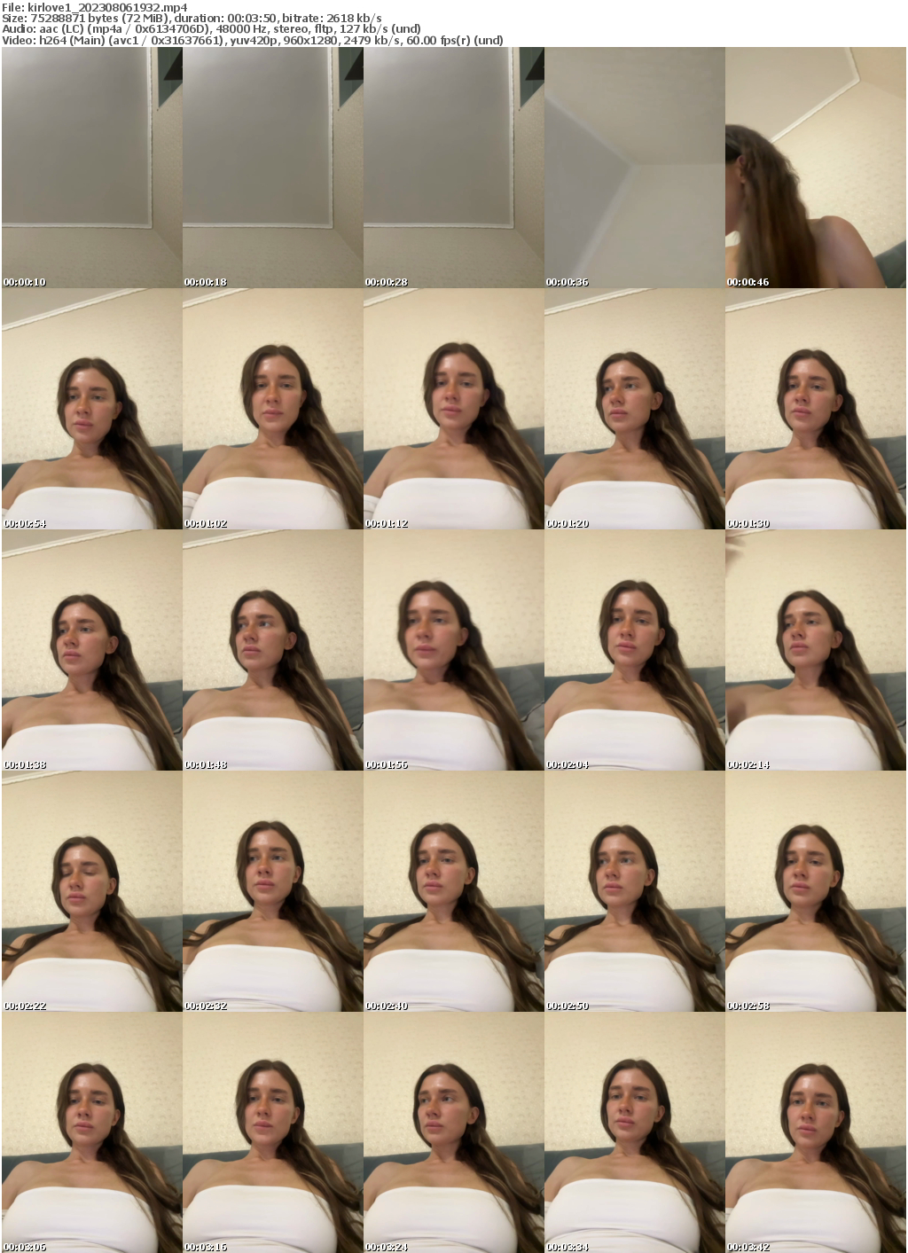 Preview thumb from kirlove1 on 2023-08-06 @ bongacams