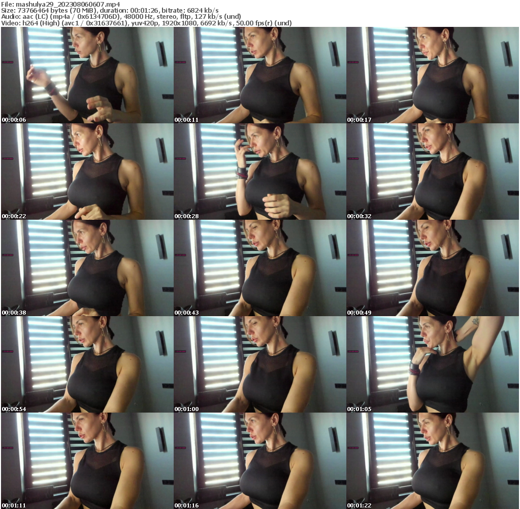 Preview thumb from mashulya29 on 2023-08-06 @ bongacams