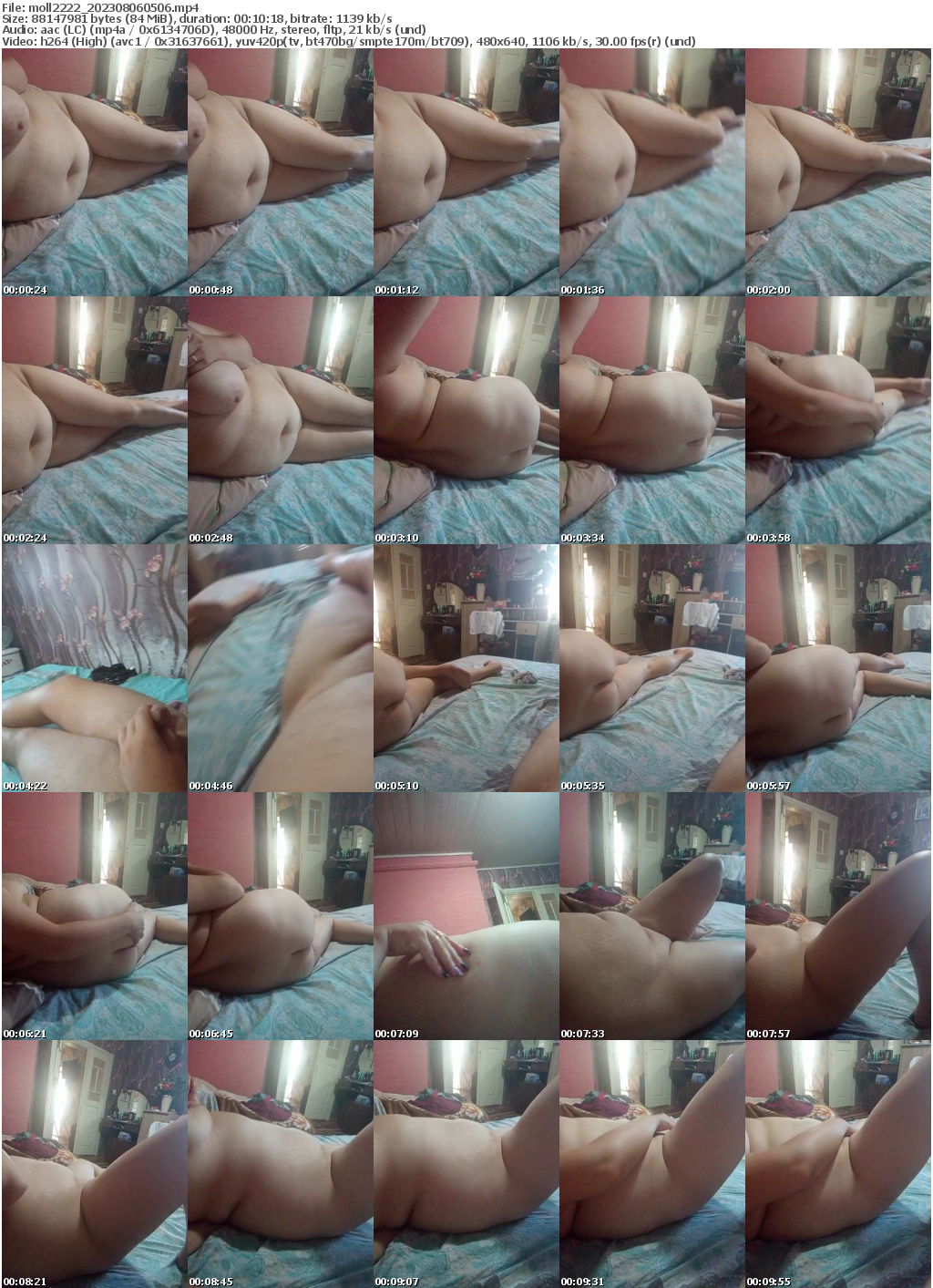 Preview thumb from moll2222 on 2023-08-06 @ bongacams