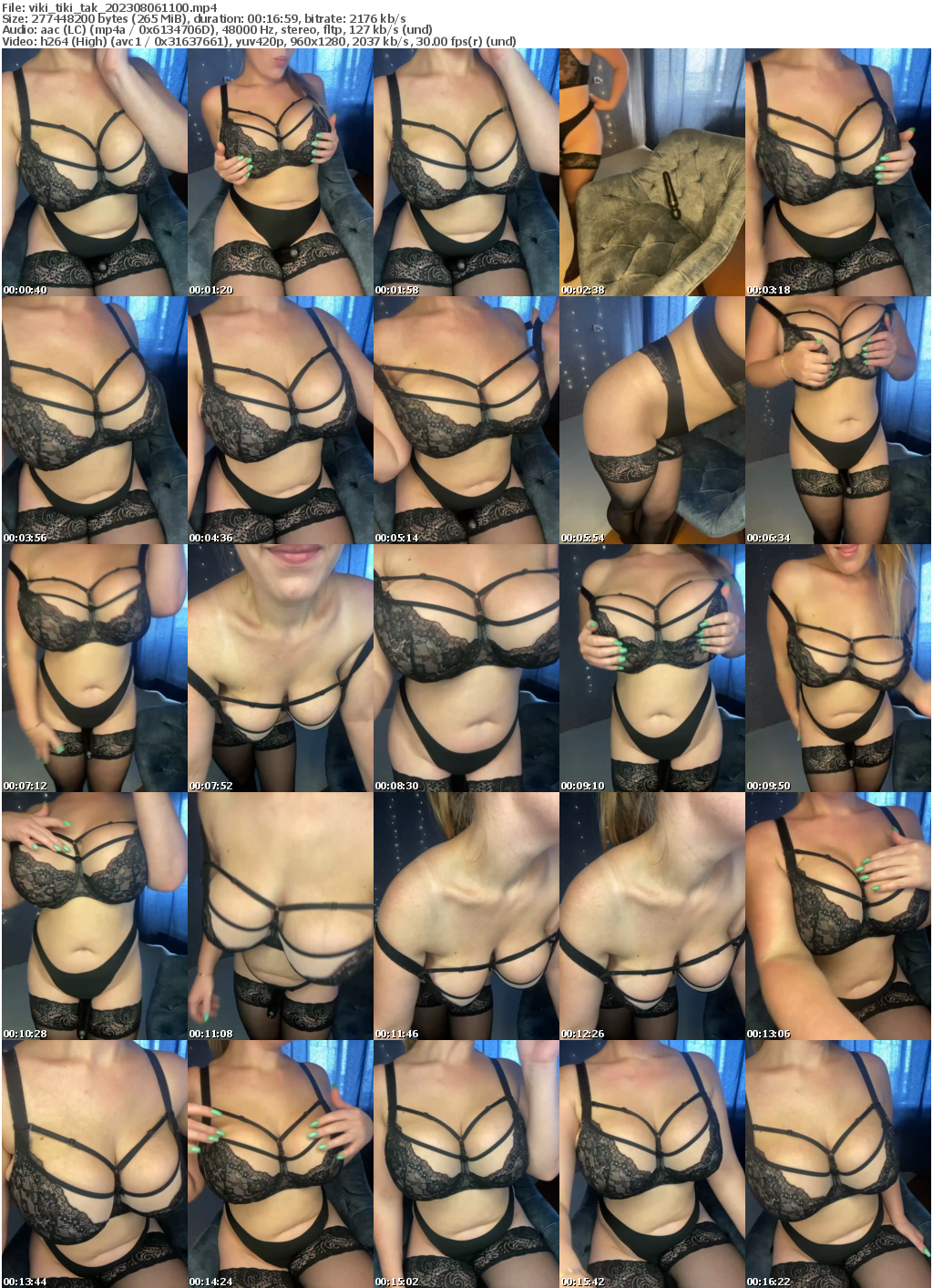 Preview thumb from viki_tiki_tak on 2023-08-06 @ bongacams