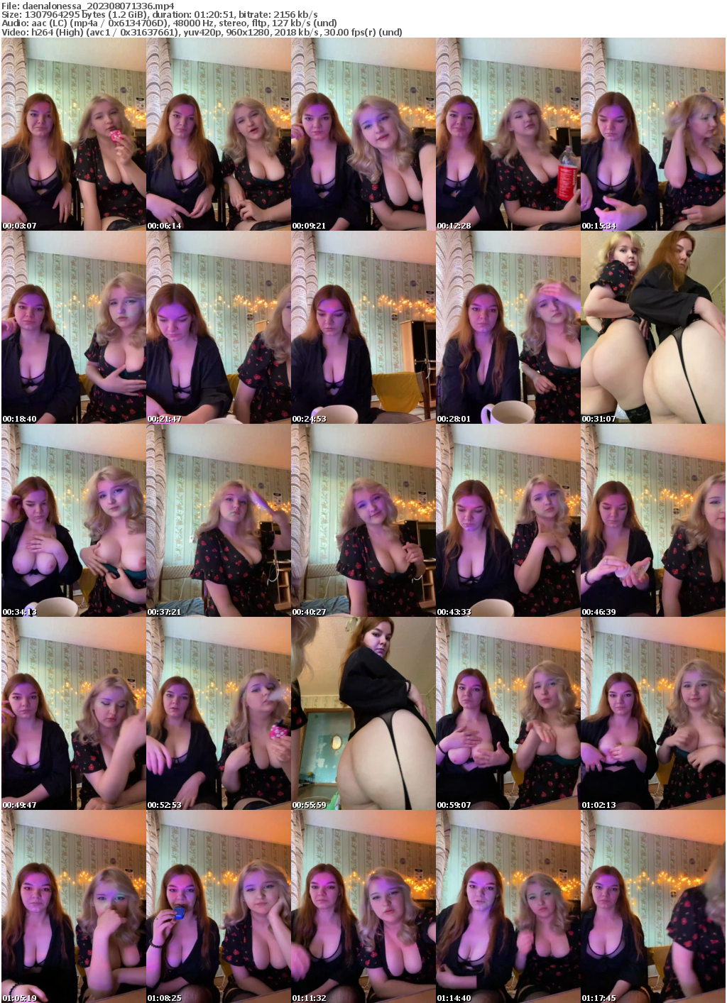 Preview thumb from daenalonessa on 2023-08-07 @ bongacams