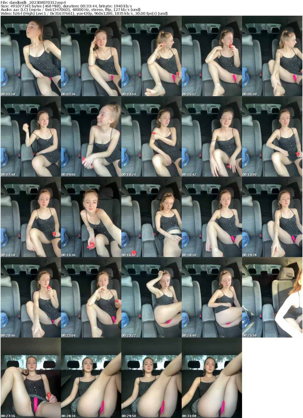 Preview thumb from dandimilk on 2023-08-07 @ bongacams