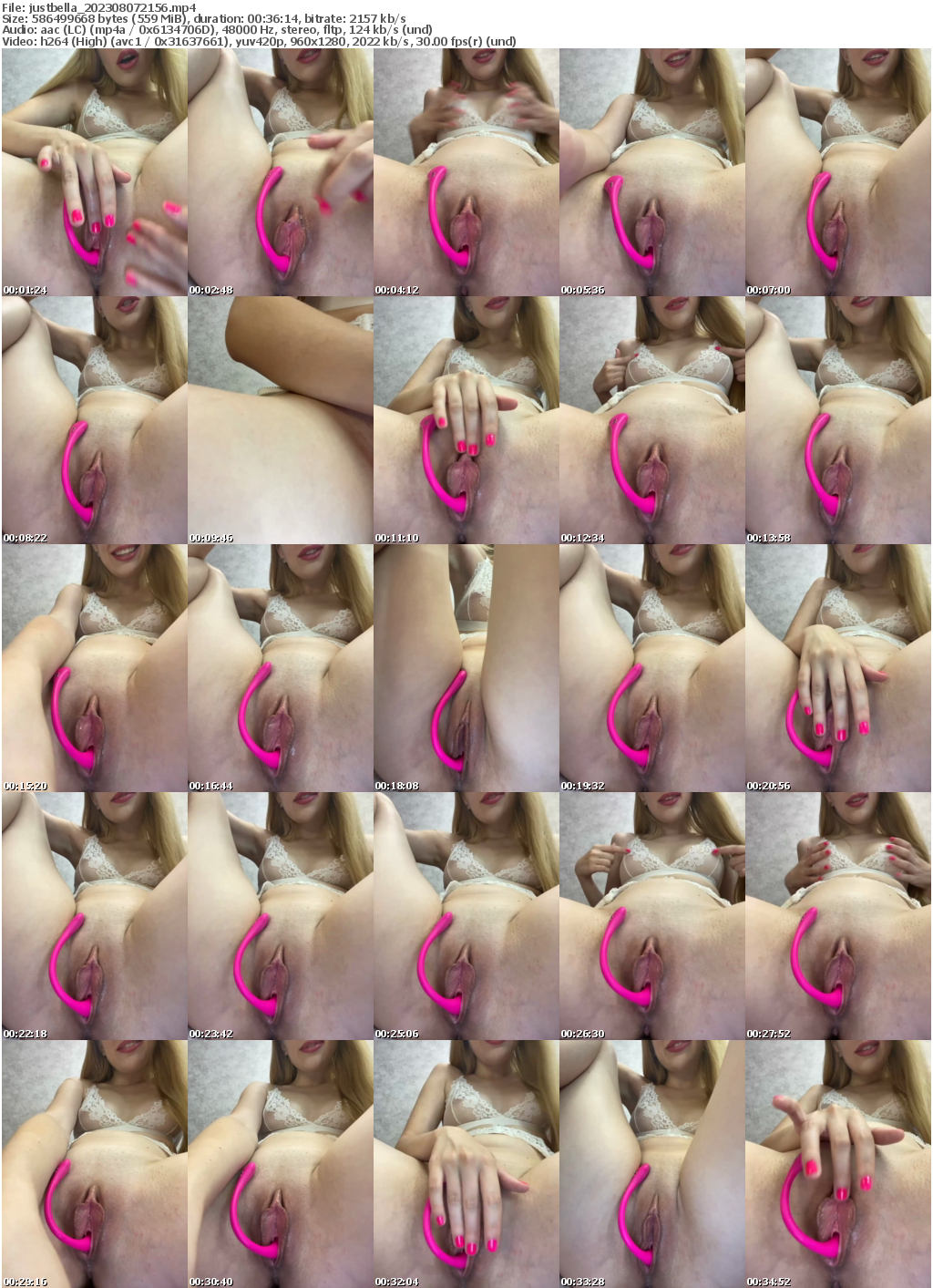 Preview thumb from justbella on 2023-08-07 @ bongacams