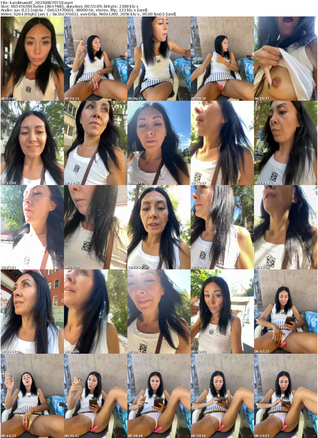 Preview thumb from karolinamilf on 2023-08-07 @ bongacams