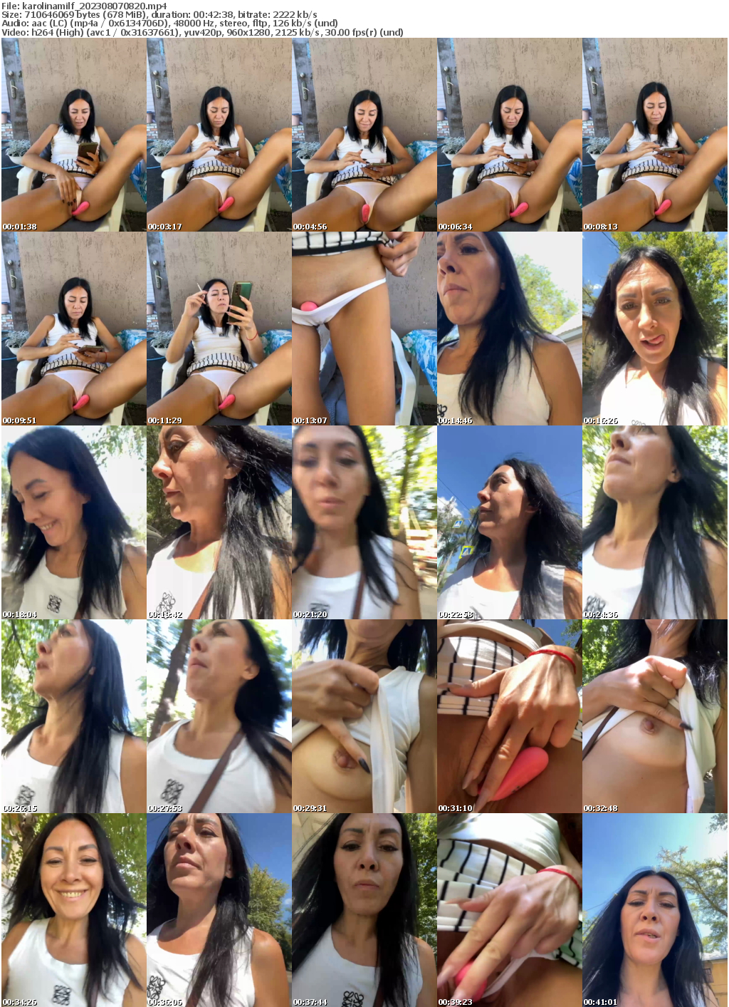 Preview thumb from karolinamilf on 2023-08-07 @ bongacams