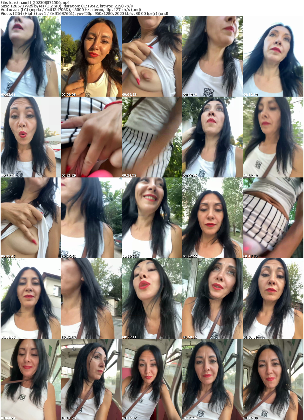 Preview thumb from karolinamilf on 2023-08-07 @ bongacams