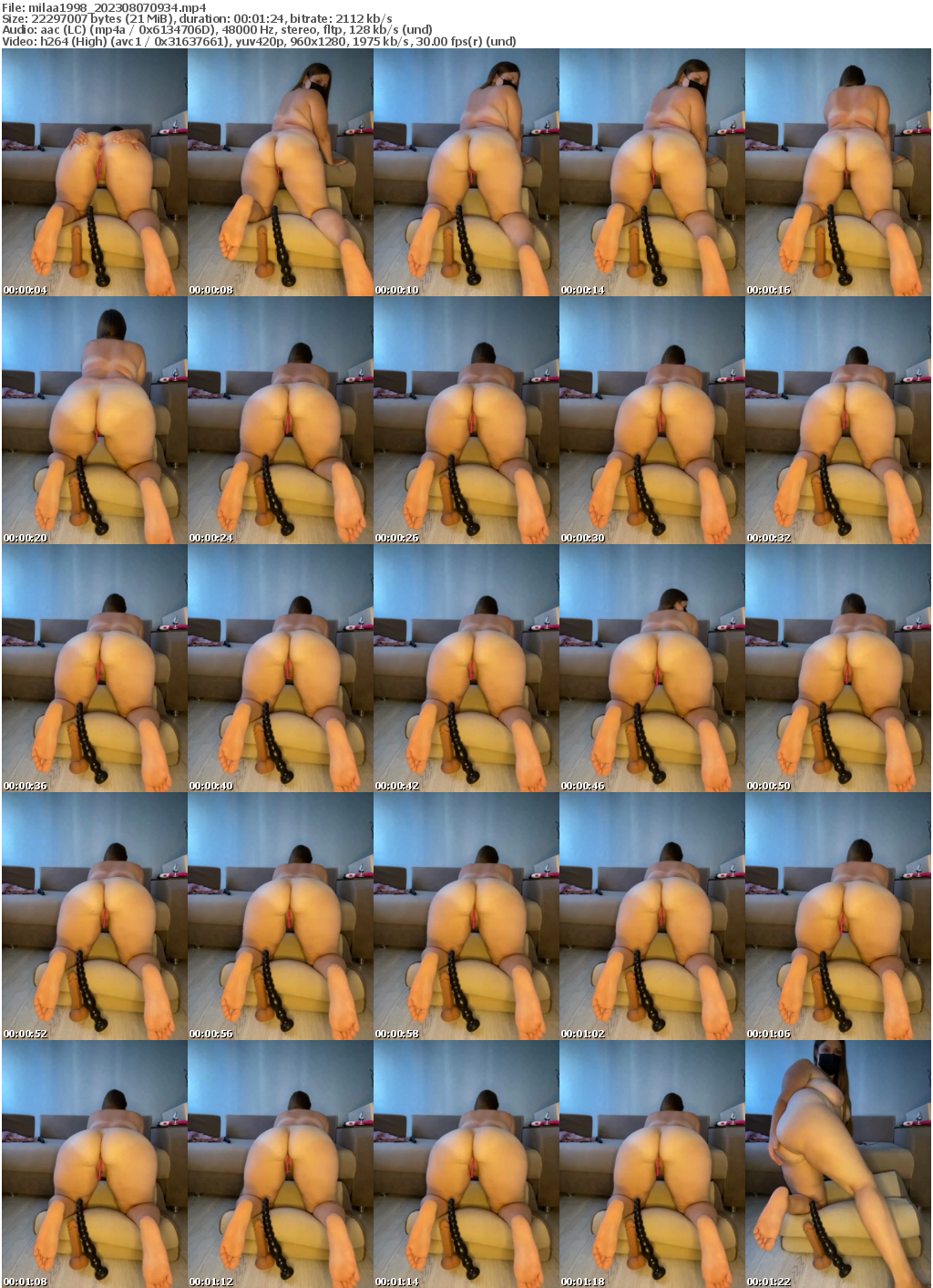 Preview thumb from milaa1998 on 2023-08-07 @ bongacams