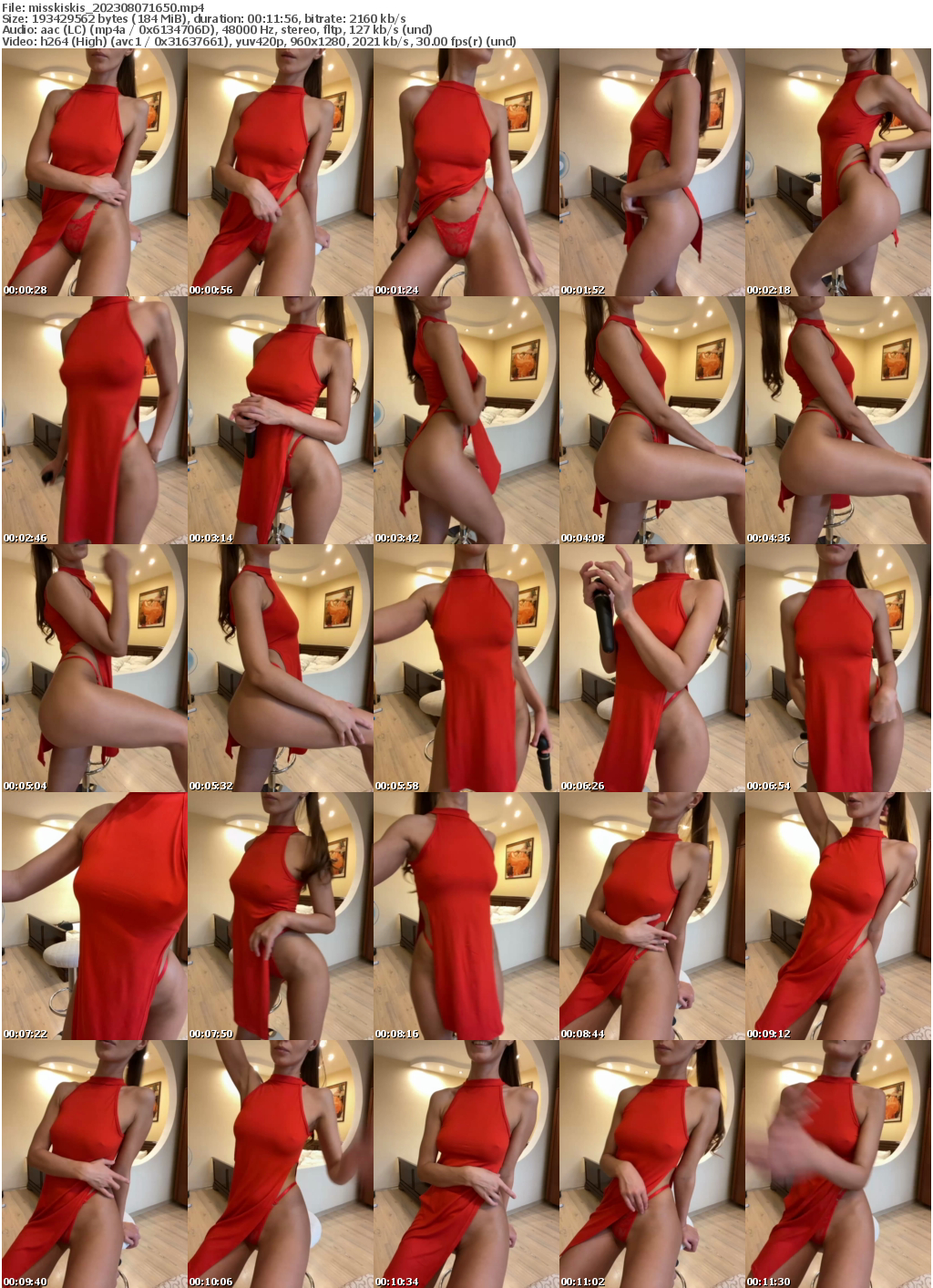 Preview thumb from misskiskis on 2023-08-07 @ bongacams