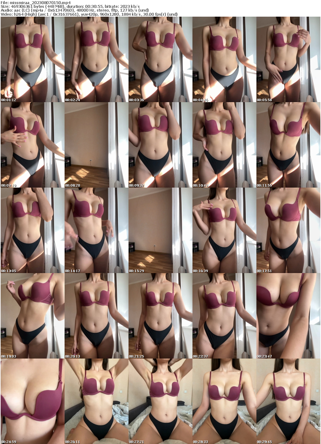 Preview thumb from missmiraa on 2023-08-07 @ bongacams