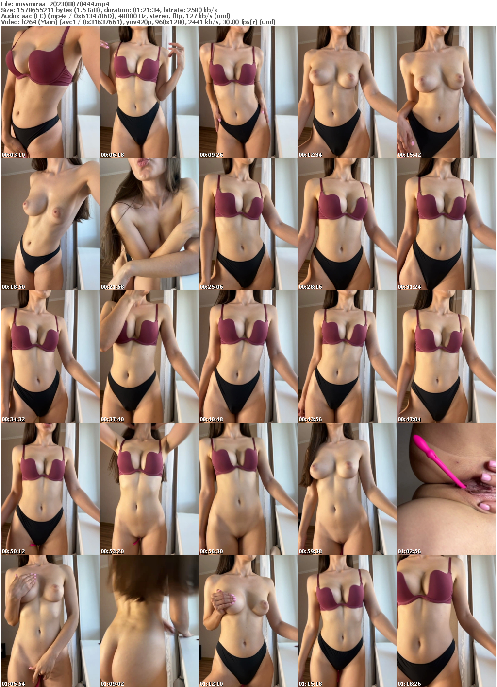 Preview thumb from missmiraa on 2023-08-07 @ bongacams