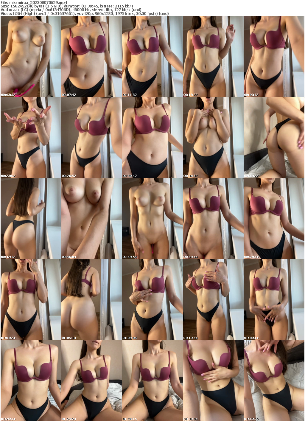 Preview thumb from missmiraa on 2023-08-07 @ bongacams