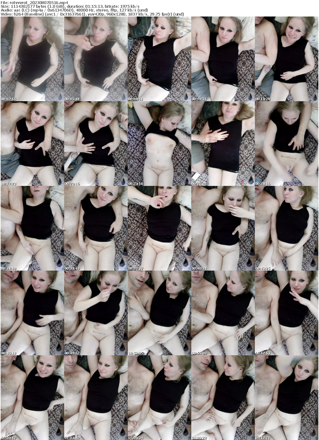 Preview thumb from rotvvvrot on 2023-08-07 @ bongacams