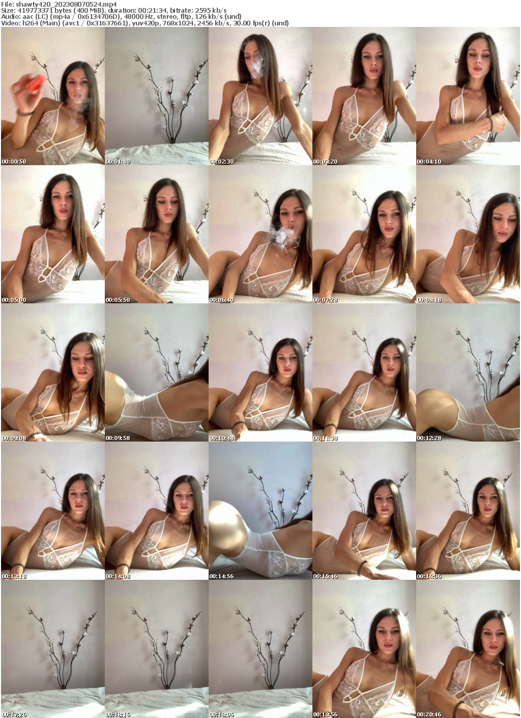 Preview thumb from shawty420 on 2023-08-07 @ bongacams