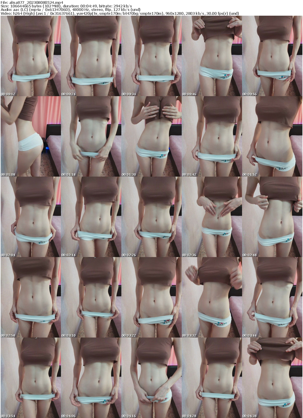 Preview thumb from alisa877 on 2023-08-08 @ bongacams