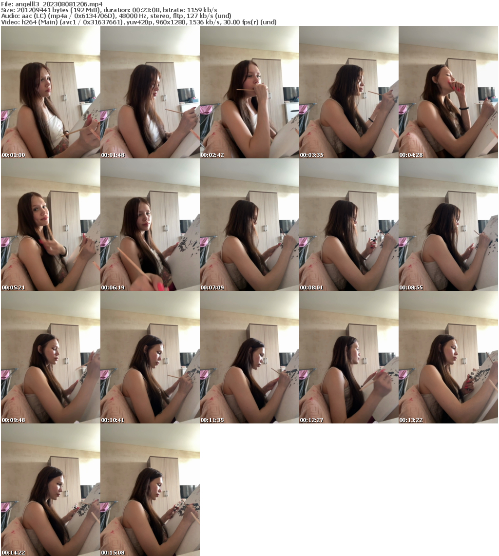 Preview thumb from angelll3 on 2023-08-08 @ bongacams