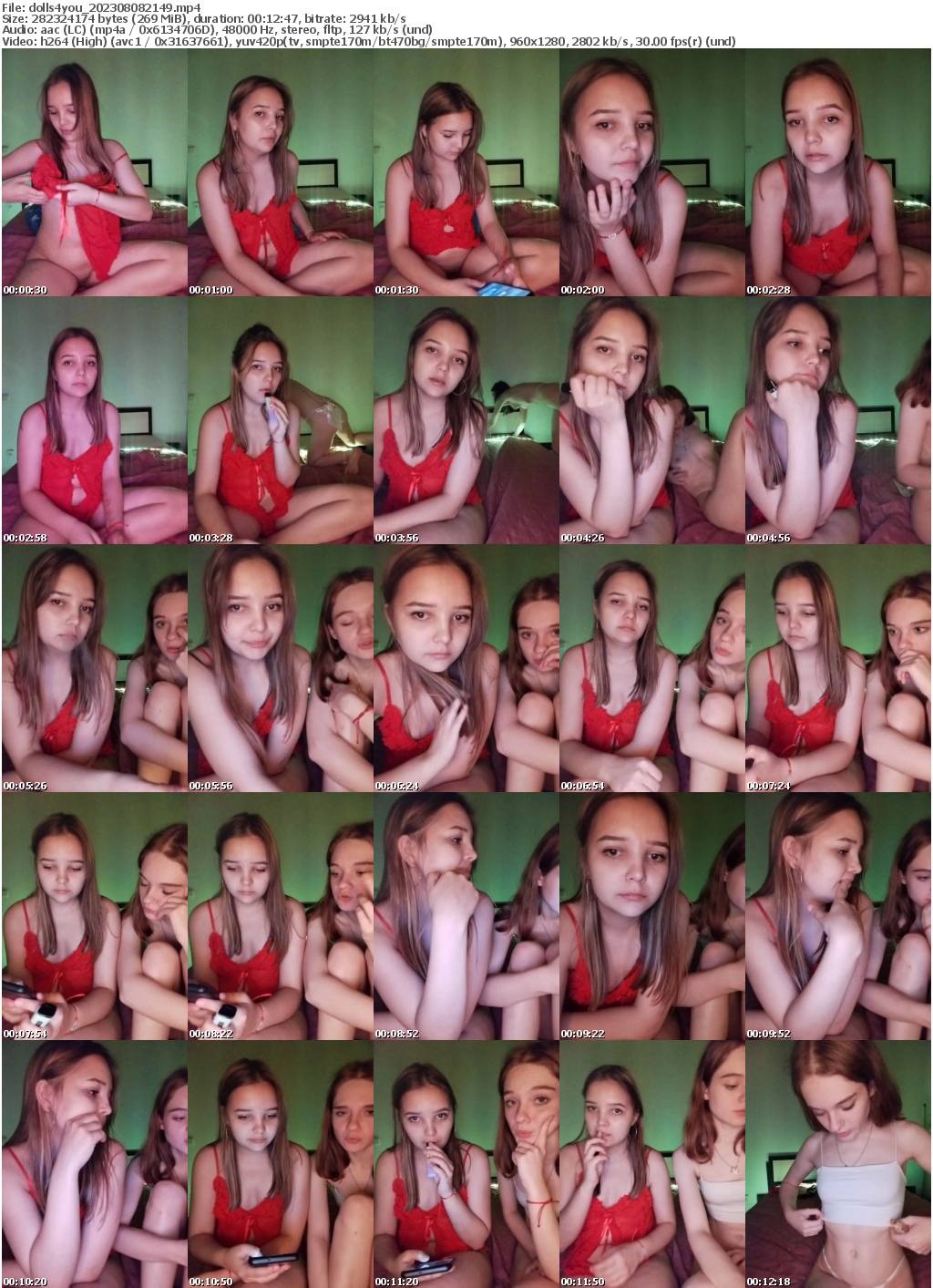 Preview thumb from dolls4you on 2023-08-08 @ bongacams