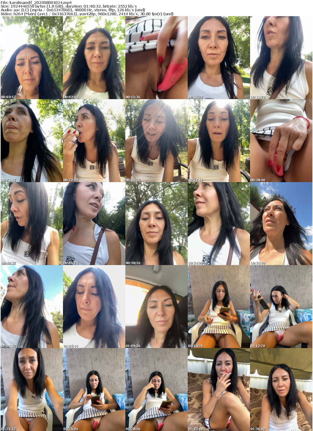 Preview thumb from karolinamilf on 2023-08-08 @ bongacams